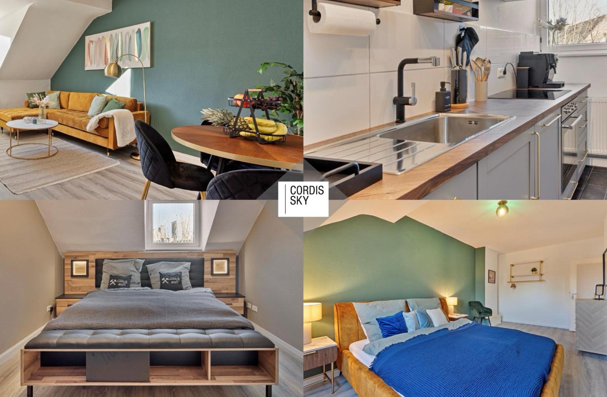 Zeche Trifft Villa Apartments By Cordis Sky Fuer Bis Zu 4 Personen 5 Minuten Zur Messe Essen Oder Hauptbahnhof מראה חיצוני תמונה