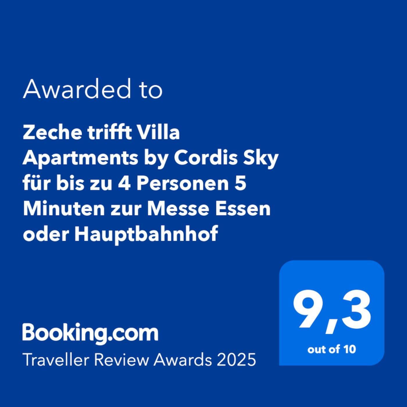 Zeche Trifft Villa Apartments By Cordis Sky Fuer Bis Zu 4 Personen 5 Minuten Zur Messe Essen Oder Hauptbahnhof מראה חיצוני תמונה